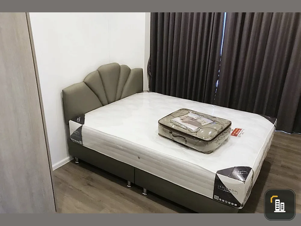 Whizdom Essence for rent, 41st floor, very high, spacious area, 2 bedrooms, 2 bathrooms, don't miss it.
