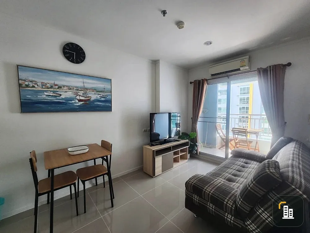 For rent Lumpini Parkbeach Jomtien, 23rd floor, nice room, comes with complete decoration, reserve now.