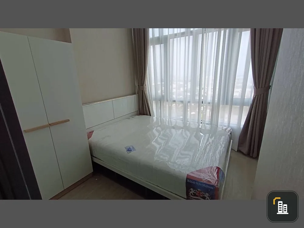 For rent: Metro Sky Prachachuen, 2 bedrooms, 21st floor, fully furnished, ready to move in, reserve now.