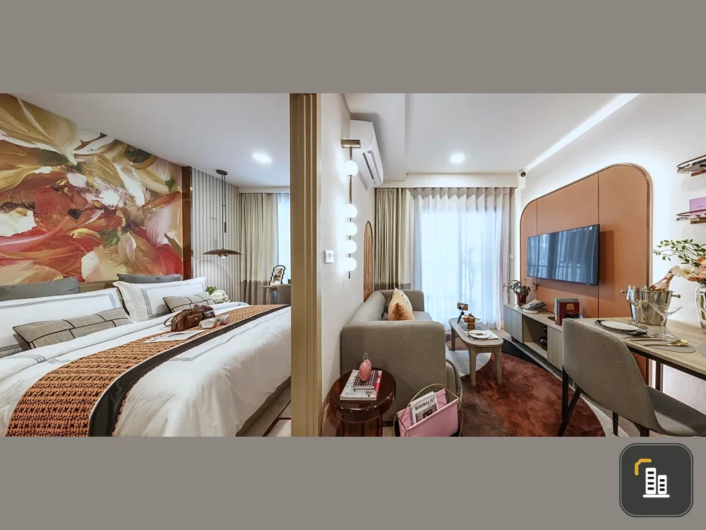 Down payment sale THE BASE Ratchada - Thapra, 1 bedroom, 1 bathroom, 2nd floor, comes with a special price, hurry and reserve now.