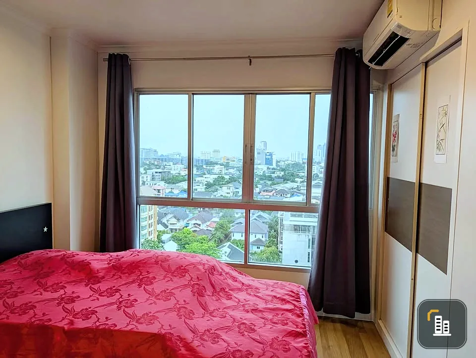 For sale: Lumpini Place Ratchayothin, Elephant Building view, good sun, good wind, very good condition, airy room, easy to decorate, must reserve.