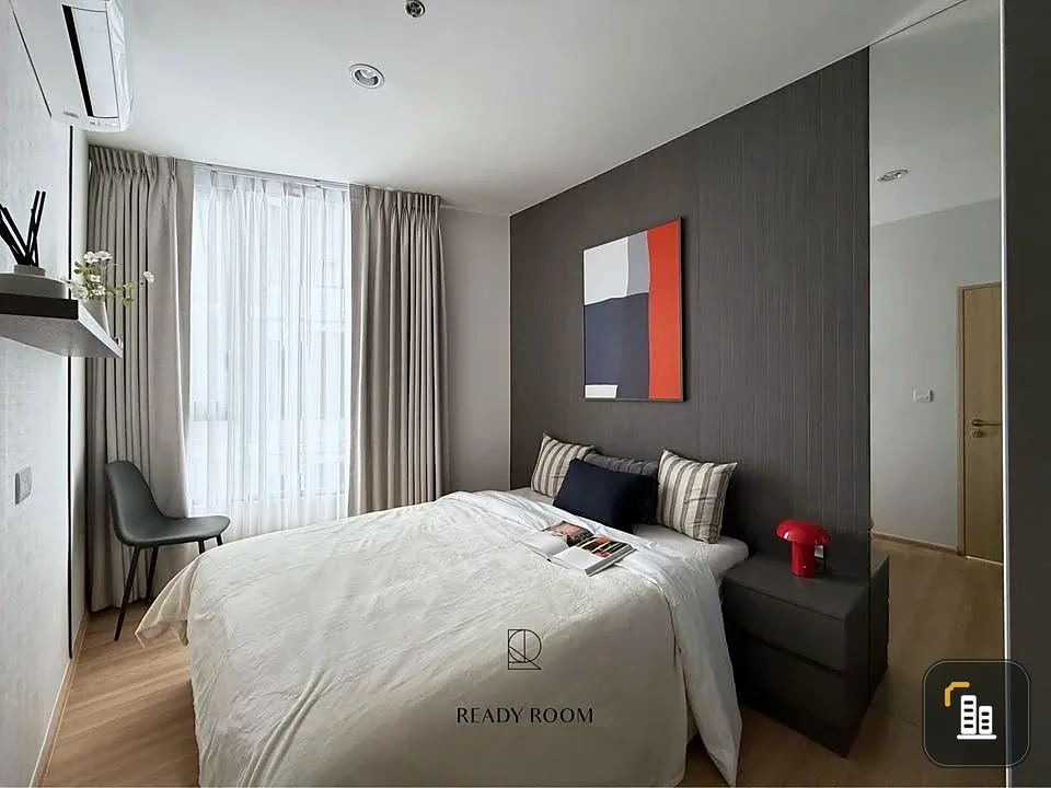 For rent: Skyrise Avenue Sukhumvit 64, room on the highest floor, fully furnished with built-in furniture, very beautiful, first come first served.