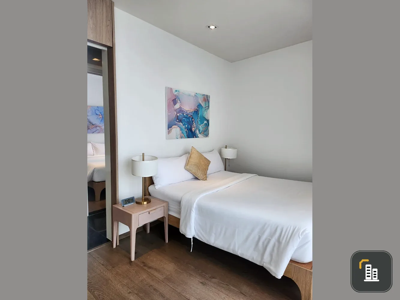 For rent: Park 24 Origin Phrom Phong, 2 bedrooms, plenty of usable space, good location, beautiful view, no blocking, reserve now!