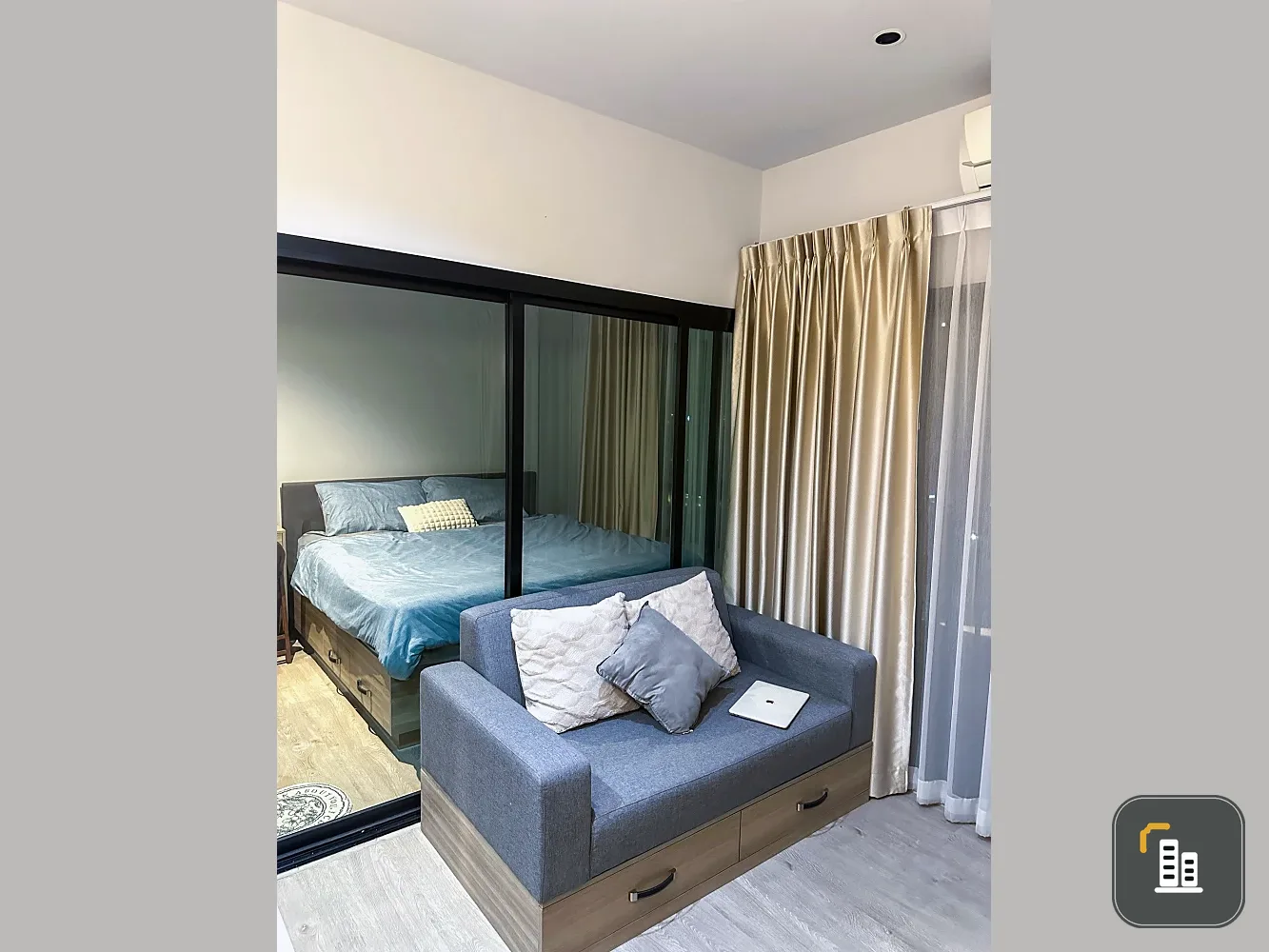 Condo for rent: Altitude Unicorn Sathorn - Tha Phra. Ready to move in. Complete with everything you need. Just bring your belongings and move in.