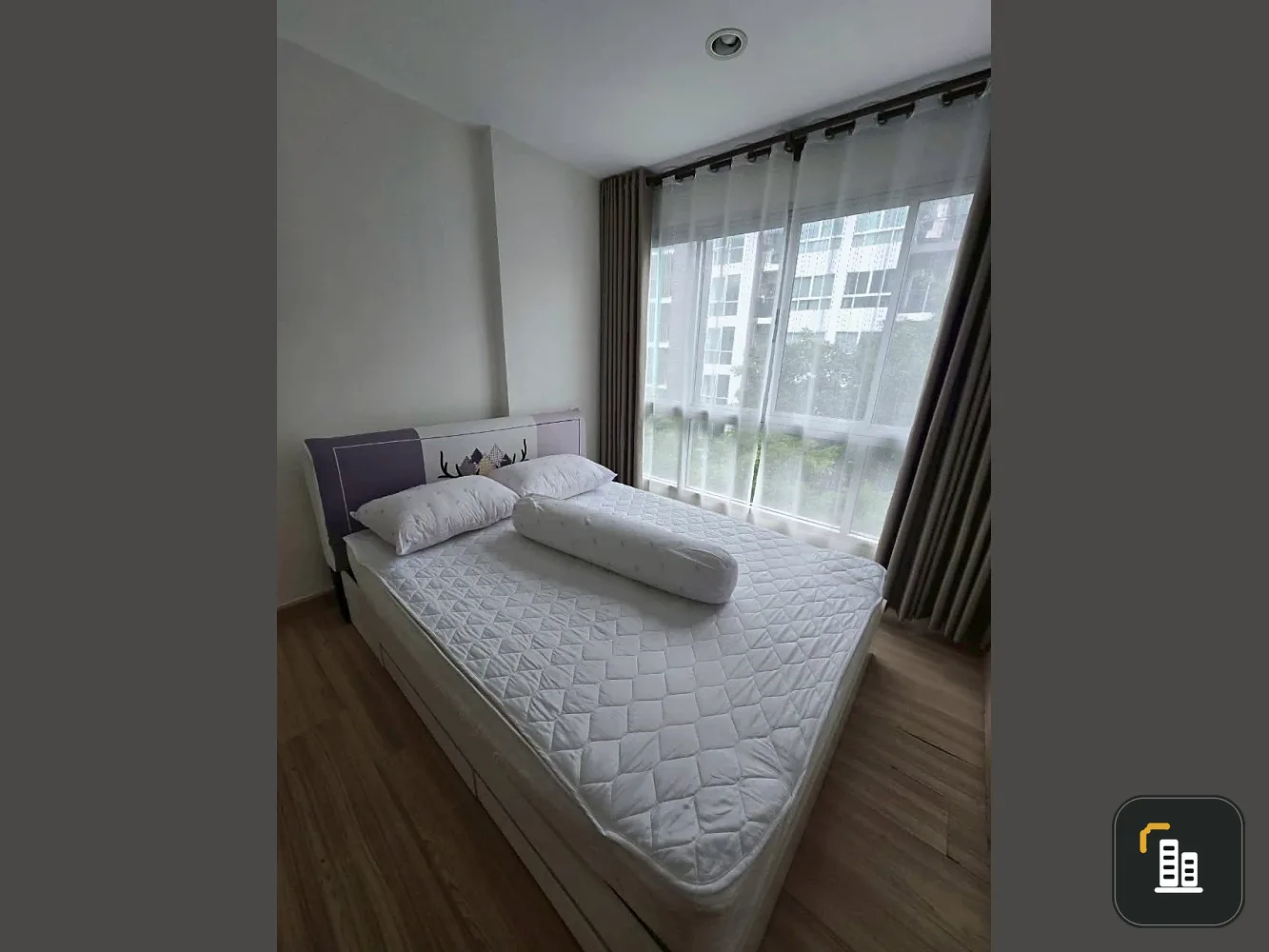 For rent: Natureza Art North Pattaya, 6th floor, outside view, fully furnished room. Interested? Hurry and reserve now!