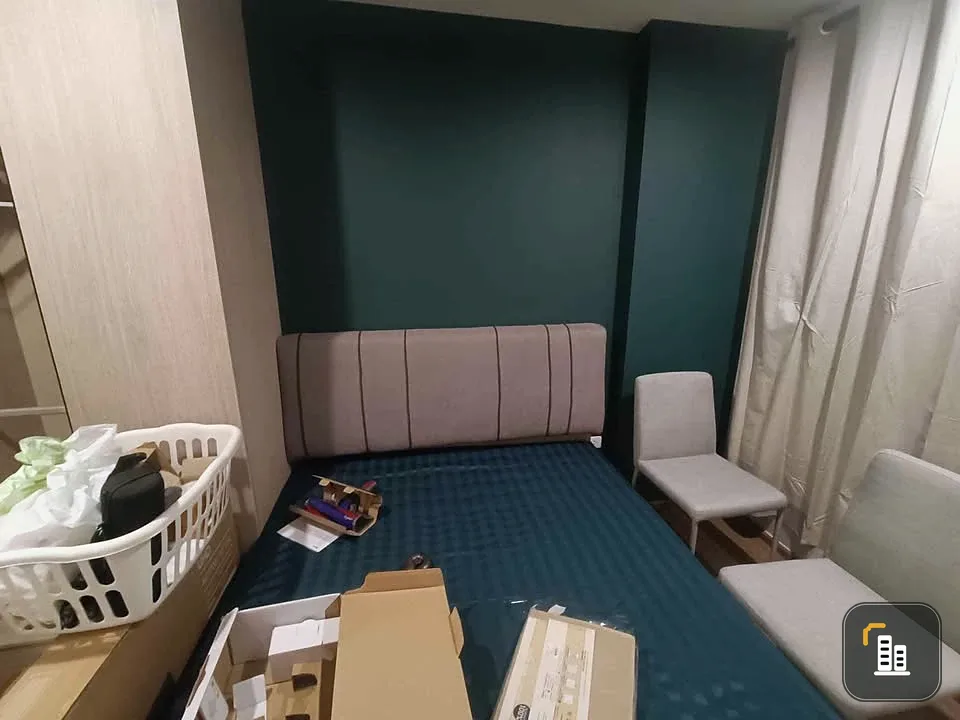 For sale: Niche Mono Itsaraphap, 3rd floor, Building B, dark green room tone, inviting relaxation. You'll regret it if you miss it.