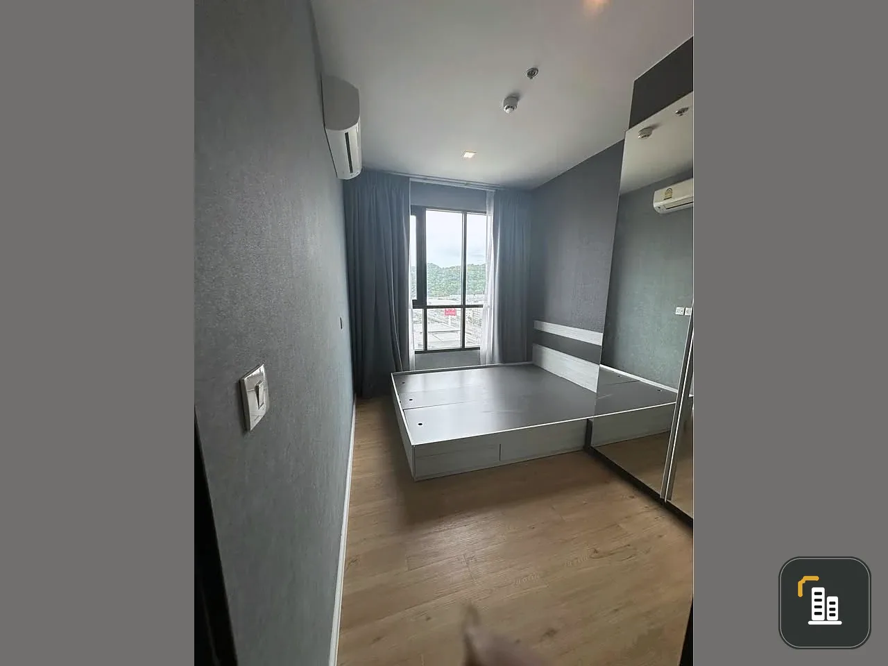 For rent: Notting Hill Leamchabang, 1 bedroom, 1 bathroom, 16th floor, good location, convenient transportation, don't miss it.