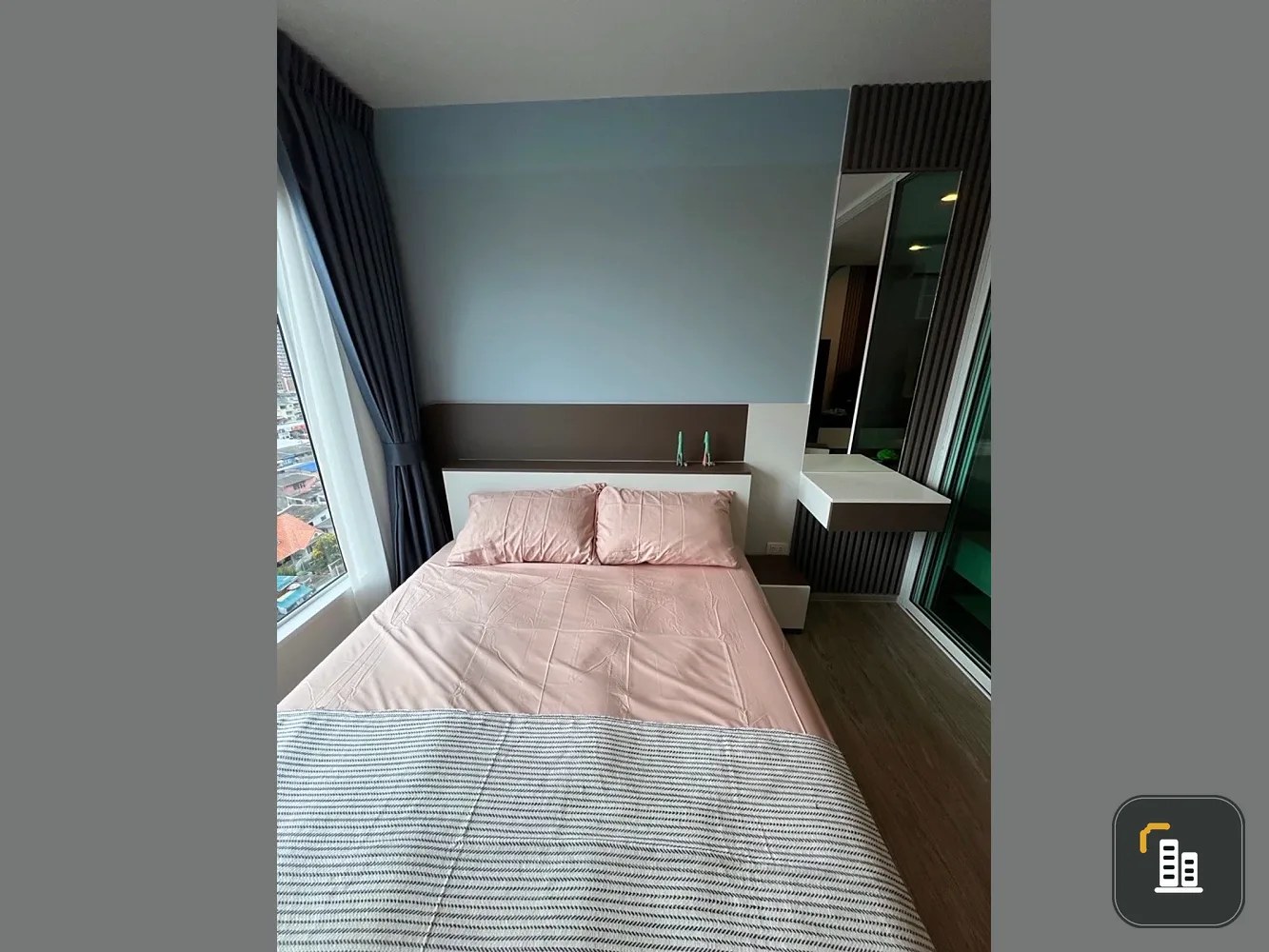 Condo for rent Regent Home Bangna, brand new, Hommy style, near BTS, reserve now!