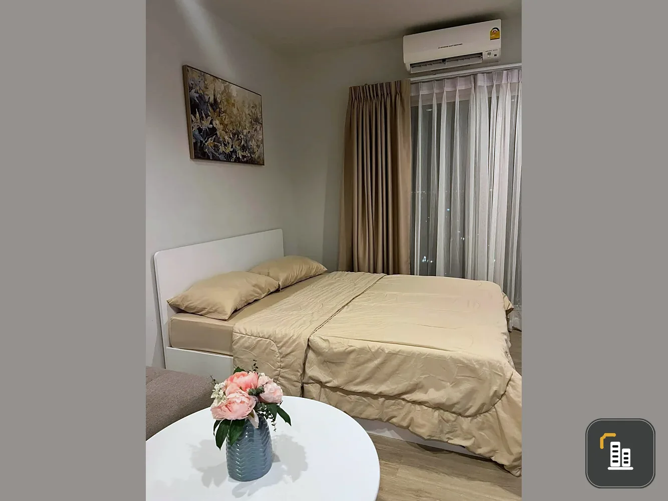 For rent: Metro Sky Wutthakat, 1 bedroom, 1 bathroom, good location, fully furnished. If it's this good, hurry and reserve it now!