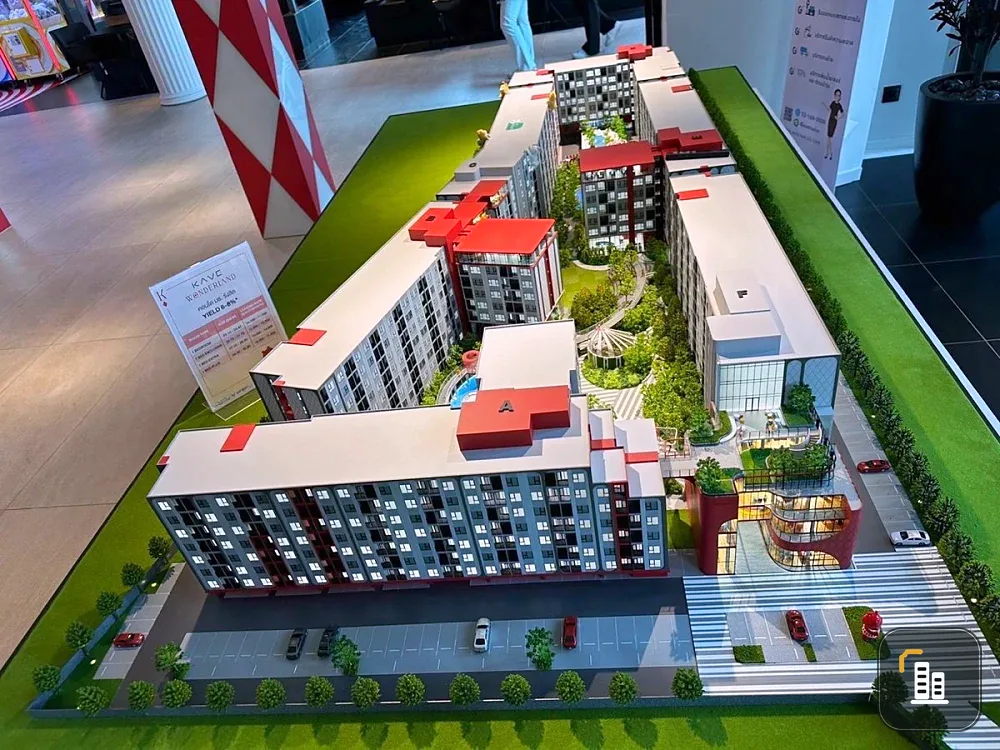 Down payment sale for KAZE ONELINER, 1 bedroom room, walk-in closet, convenient and complete here. Hurry and become the owner today.