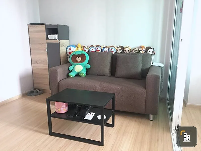 Condo Fuse Sense Bangkae!! Studio room, partition, beautiful decoration, ready to move in If you are slow, you will miss it...Hurry up to reserve.