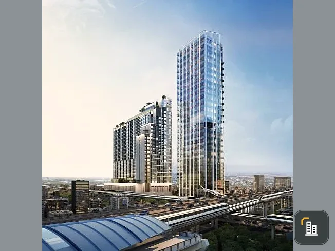 Down payment sale Origin Place Bangna 1 bedroom, 11th floor, east side, Mega Bangna view, very good price, hurry and reserve.
