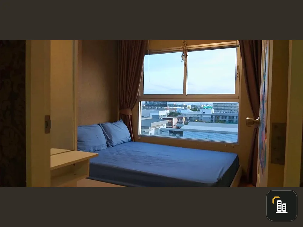 For rent: The Trust Condo South Pattaya, 7th floor, city view, Sattahip side, fully furnished, nice to live in, reserve now.