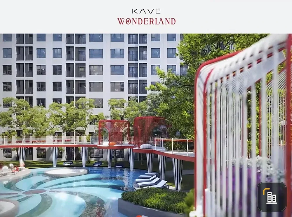 Down payment for sale: Cave Wonderland, opposite Thammasat University, Rangsit, 3rd floor, ready to move in.