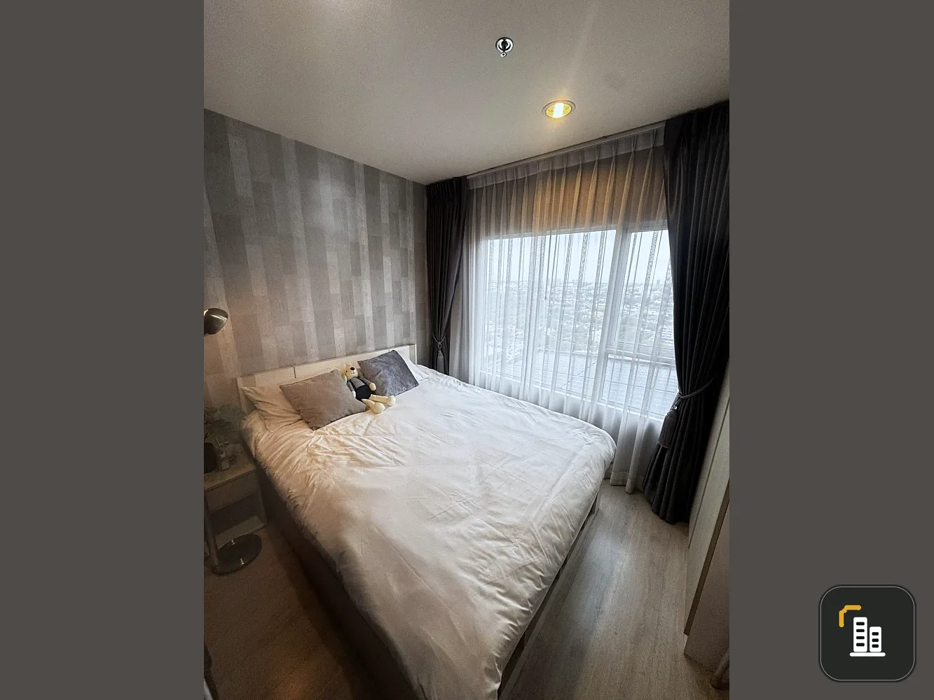 For sale: Aspire Ratchada-Wongsawang, 1 bedroom, 1 bathroom, nice wallpaper, fully furnished, reserve now!