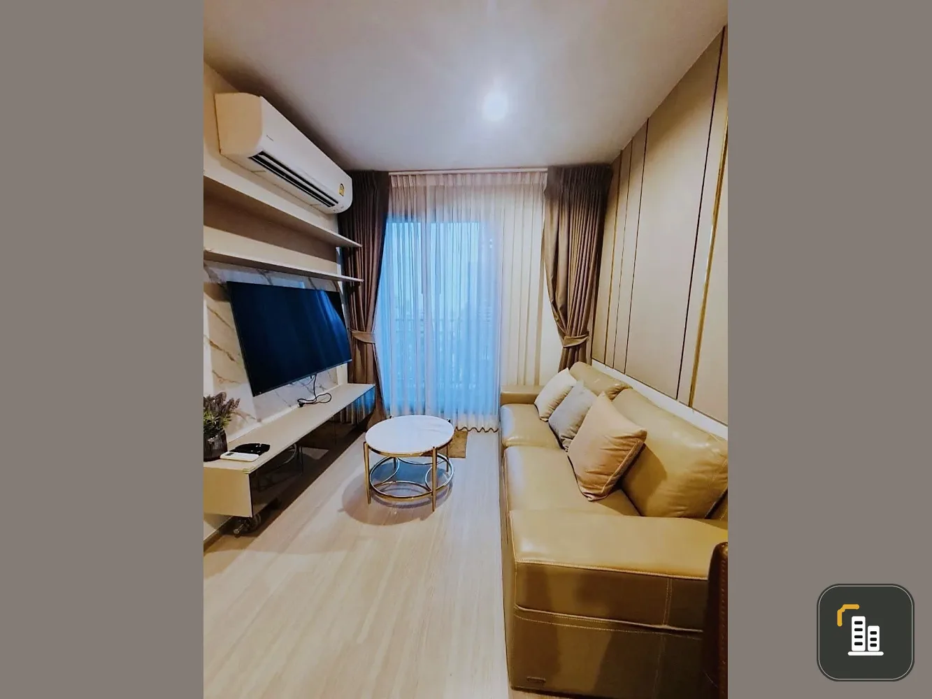 Urgent sale! Life Ladprao, spacious room, lots of usable space, 17th floor, high view, become the owner today.