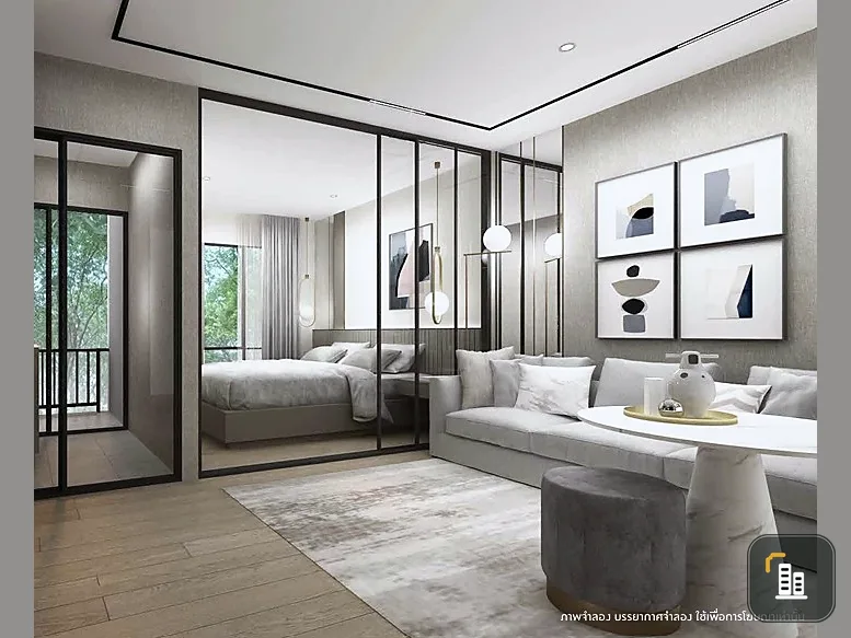 Down payment sale for Regent Home Bangna, 1 bedroom, 1 bathroom, great location, comes with great common areas, reserve now!