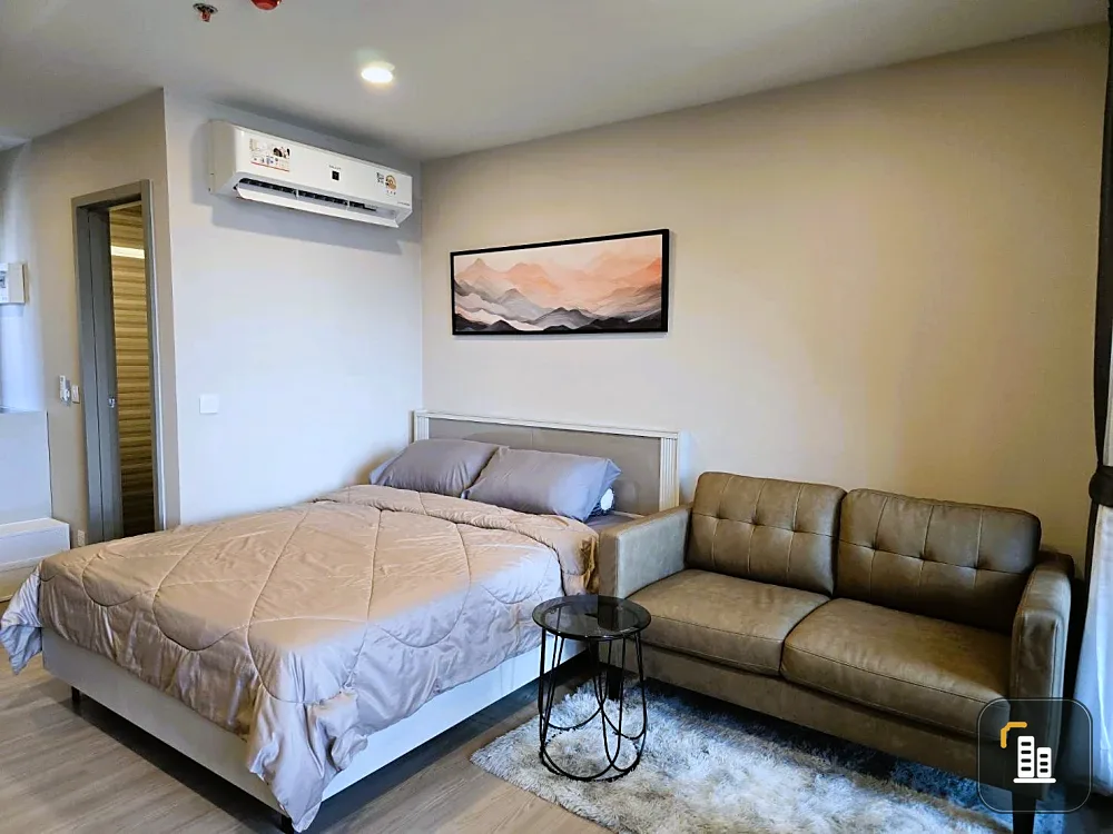 For rent: Aspire Sukhumvit - Rama 4, 1 bedroom, 1 bathroom, fully furnished, beautiful view from high floor, reserve now!