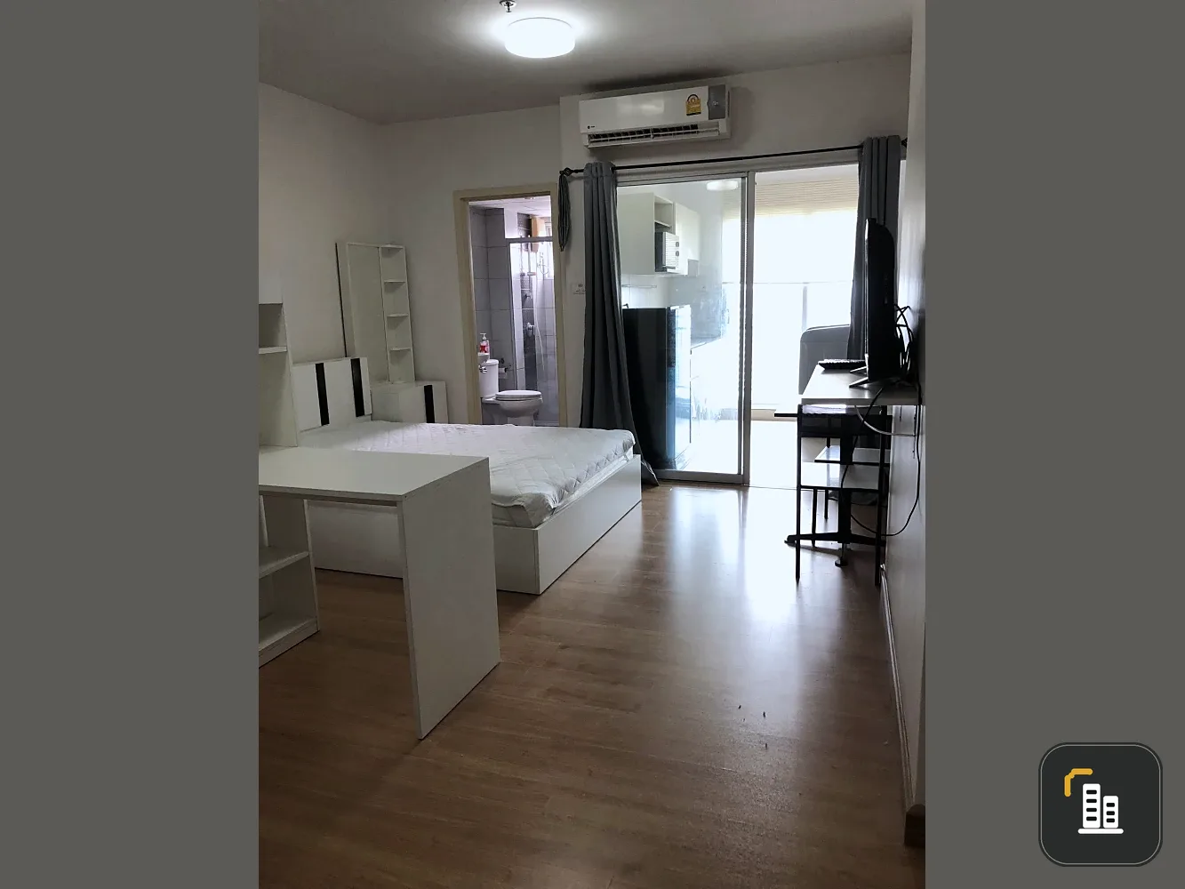 For sale: Supalai City Resort Phranangklao Station–Chaophraya, ready to move in, fully furnished, buy now, don't delay!