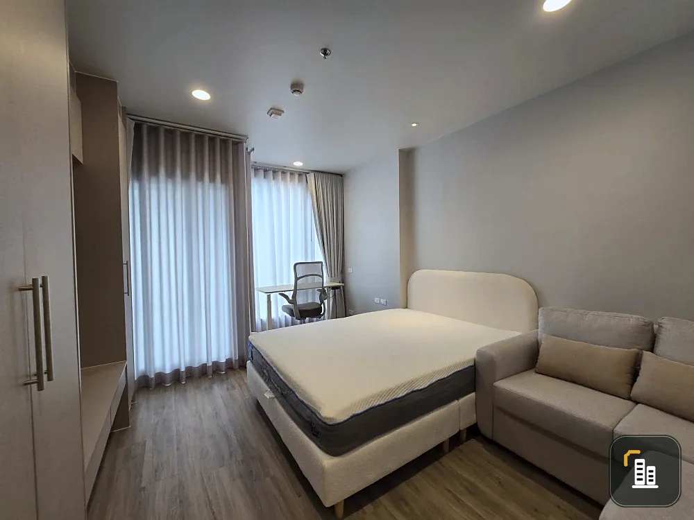For rent: Culture Thonglor, studio room, cool view, complete with electrical appliances, ready to move in.