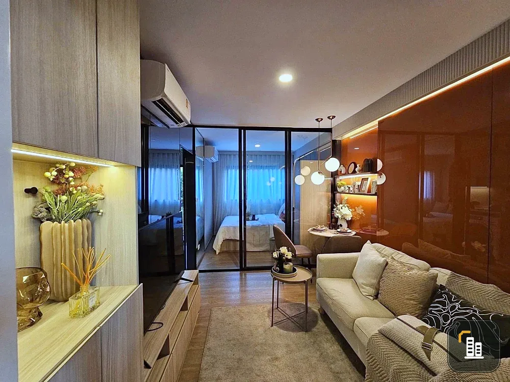 Down payment sale for The Origin Bangkae, 1 bedroom, 1 bathroom, north-facing room, good location, convenient travel, unblocked view, reserve now!