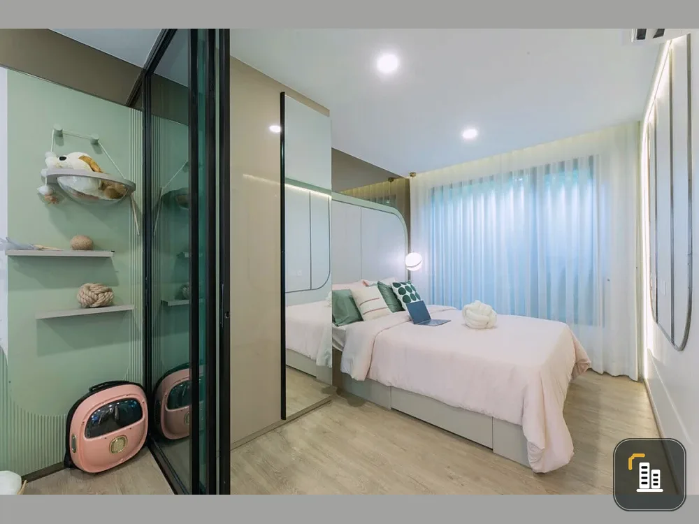 Selling reservation slip for The Origin Phaholyothin 57, a nice room on the 3rd floor, beautiful room number, complete facilities, don't miss it.