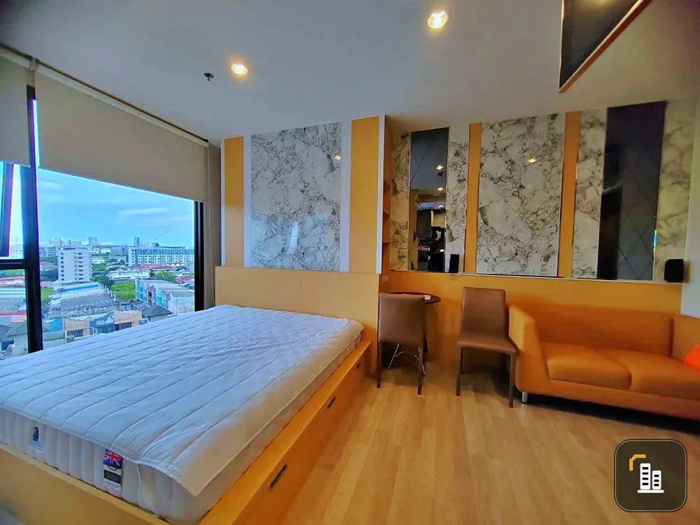For rent: Ideo Mobi Sukhumvit East Point, 8th floor, fully furnished, ready to move in. Reserve now before it's too late.