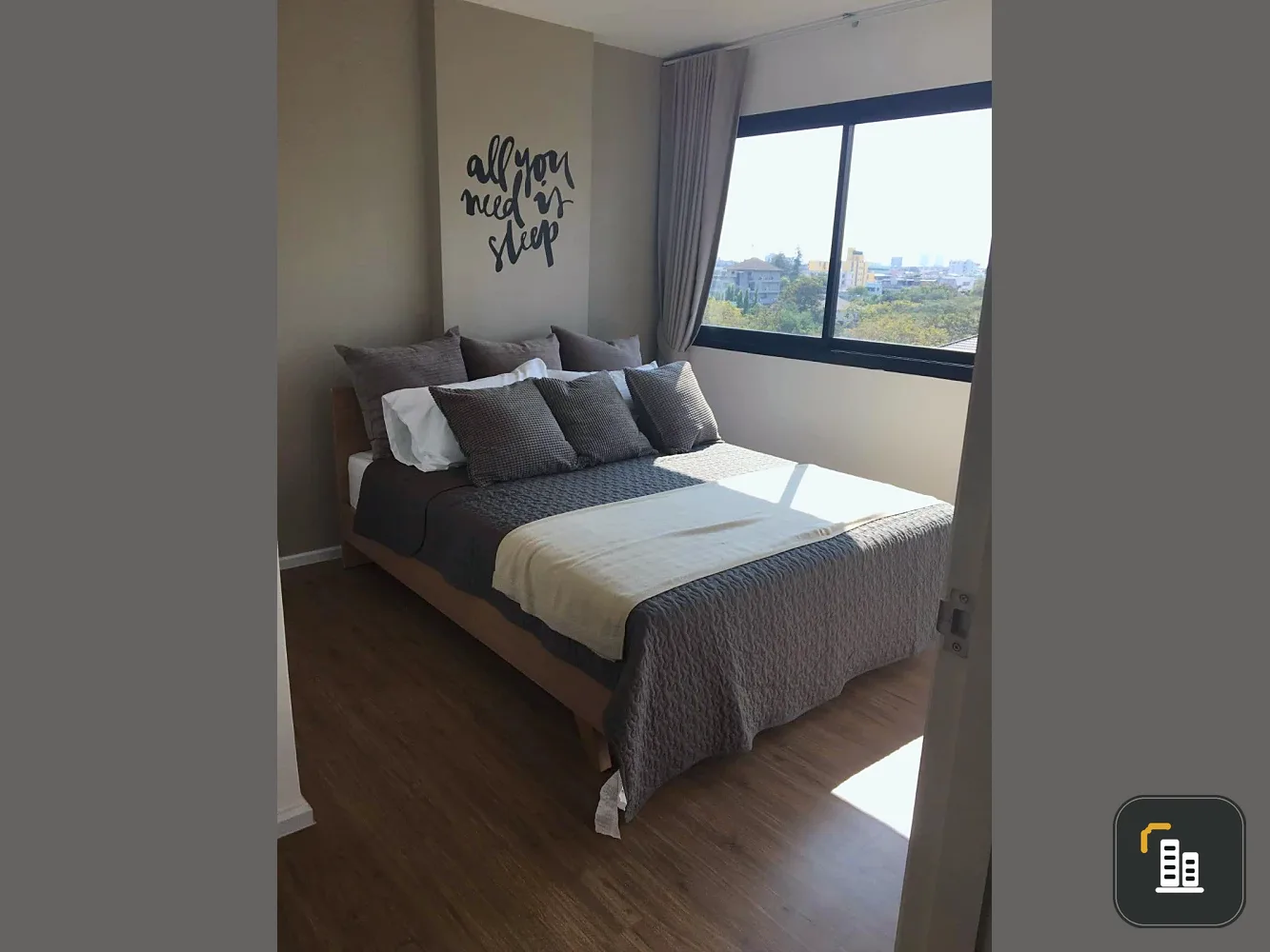 For rent: B Republic Sukhumvit 101/1, 2 bedrooms, 2 bathrooms, plenty of usable space, fully furnished, don't miss out!