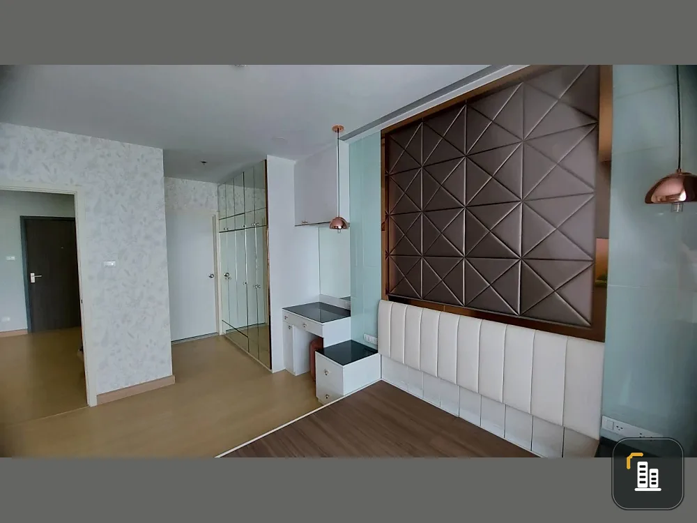 For sale Supalai Veranda Phasi Charoen Station, 1 bedroom, 1 bathroom, lots of usable space, built-in headboard, great quality, reserve now!