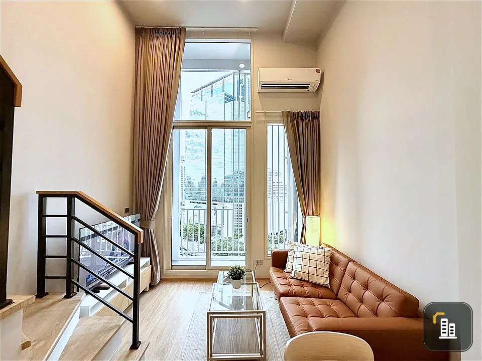 For sale or rent: Culture Chula, north-facing, open and airy view, overlooking Chamchuri Square building. Private room location, quiet, not crowded. R