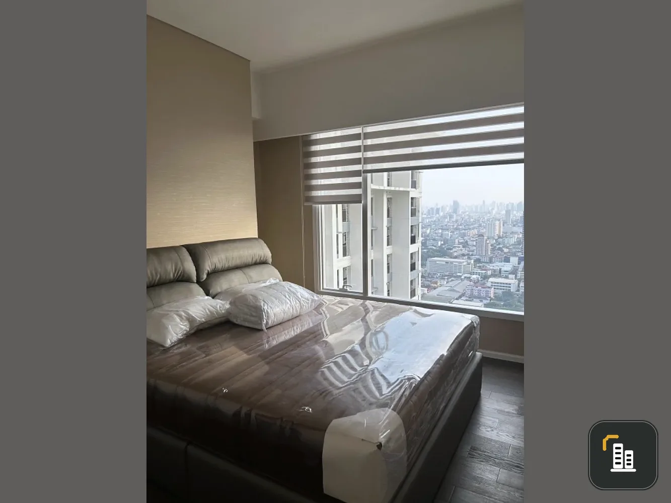 For rent: The Saint Residences, 39th floor, nice room, fully furnished, reserve now!