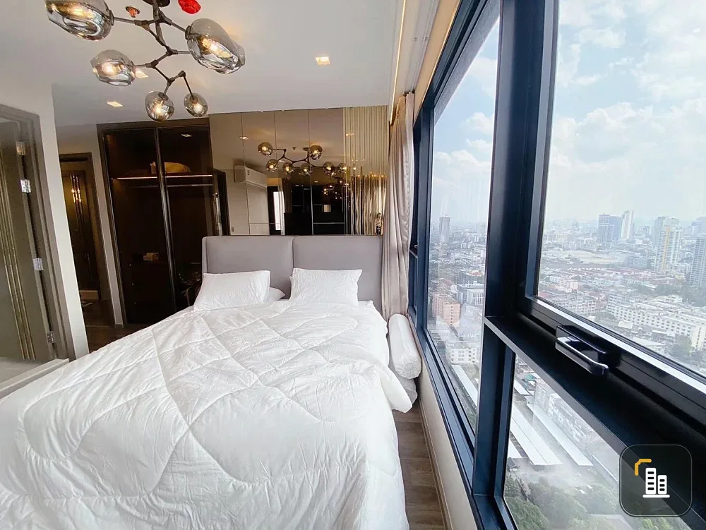 For sale or rent: Life Ladprao Valley, 2 bedrooms, 2 bathrooms, luxuriously decorated, great location, beautiful city view, reserve now!