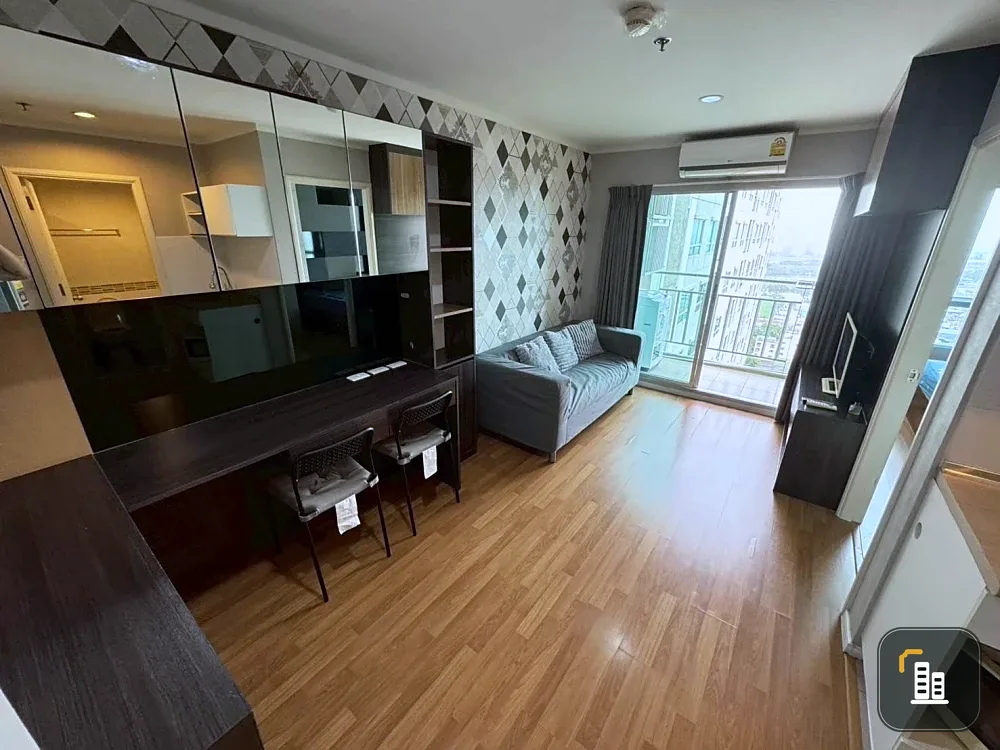Condo for sale, Lumpini Park Rama 9-Ratchada, beautiful room, good location, ready for ownership.