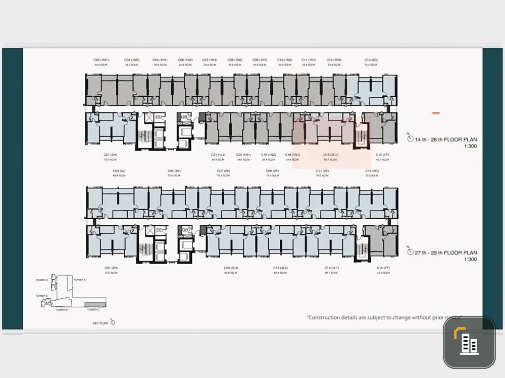 Down payment sale, Wan Wela at Chao Phraya, 25th floor, Rama 8 Bridge view, good project, nice to live in, reserve now.