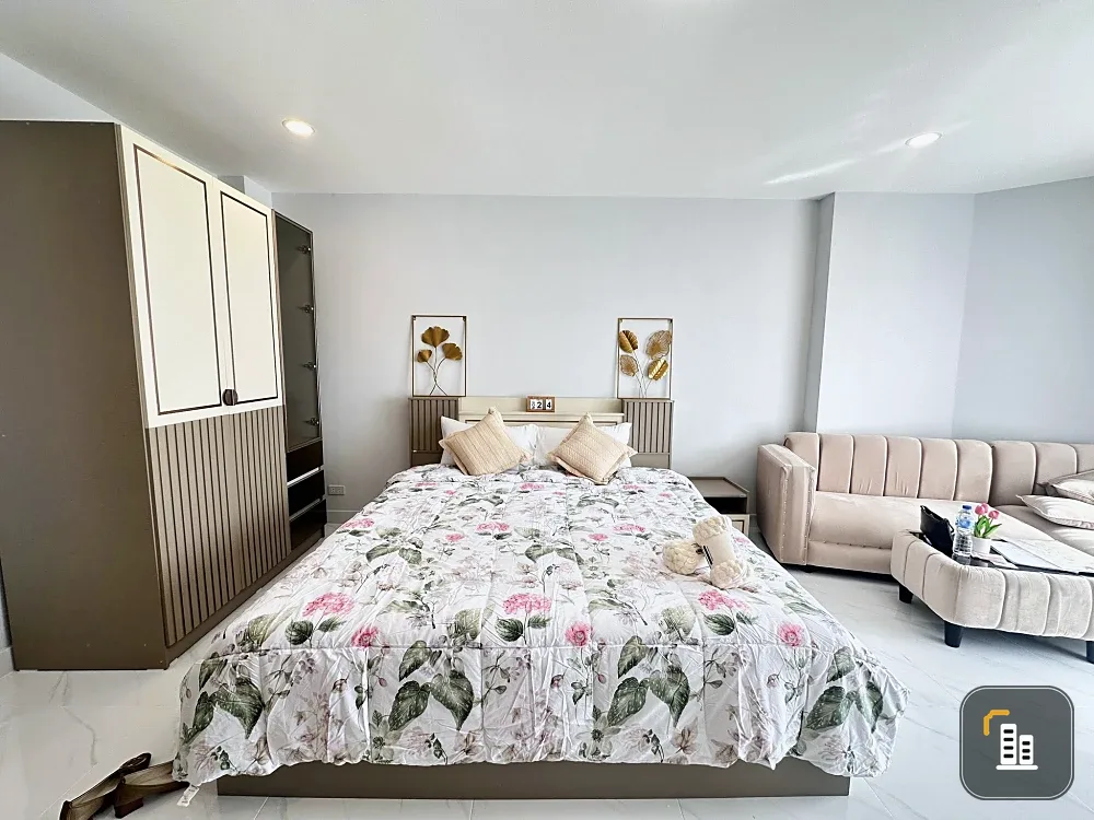 View Talay Jomtien Condominium 1-8 for sale, studio rooms, decorated in a theme, fully furnished, hurry and reserve now!