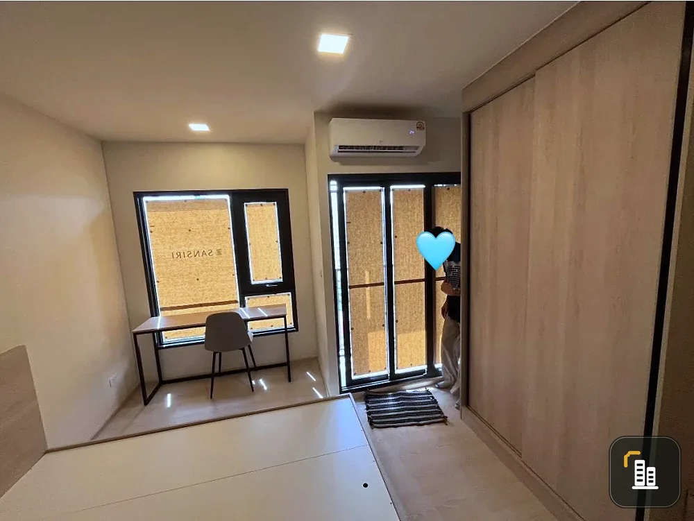 For sale: FLO by Sansiri, river view from every point, shady common area, beautiful view, ready to move in