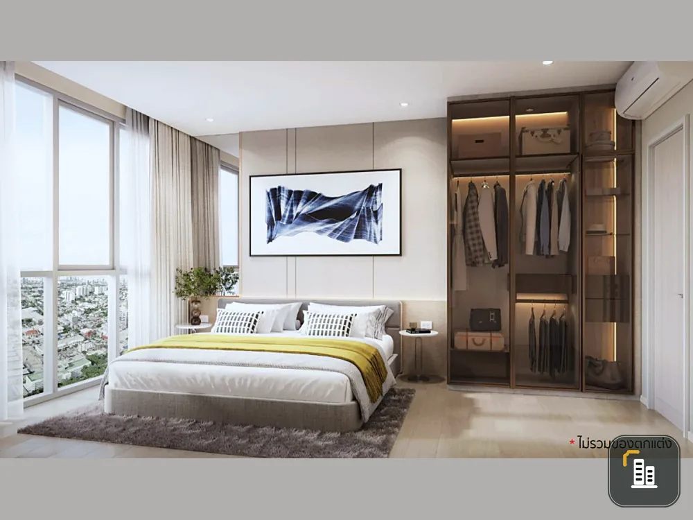 Wan Vayla Na Chaopraya for sale, 7th floor, corner room, complete common area, nice to live in, reserve now.