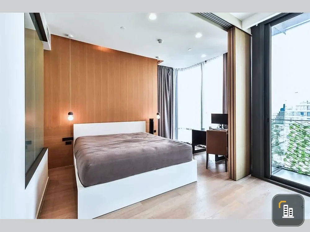 Condo for sale or rent: Ashton Silom. Fully furnished room with built-in furniture and appliances. 22nd floor, Pullman view. Reserve now!