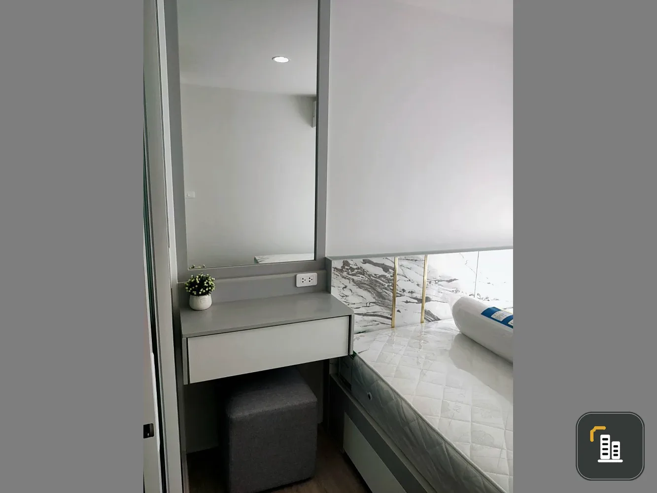 For sale: RYE Talat Phlu, ready to move in, fully furnished, BTS view. Reserve now before it's too late+++