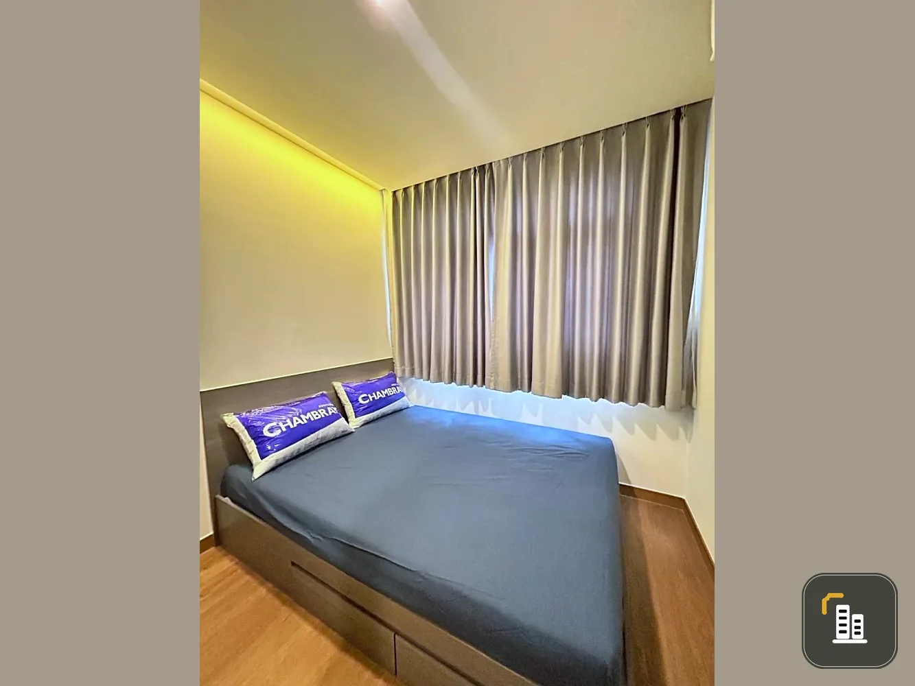 For rent: Magnix Ramintra 21, 1 bedroom, 1 bathroom, closed kitchen, complete with electrical appliances. Hurry and reserve now!