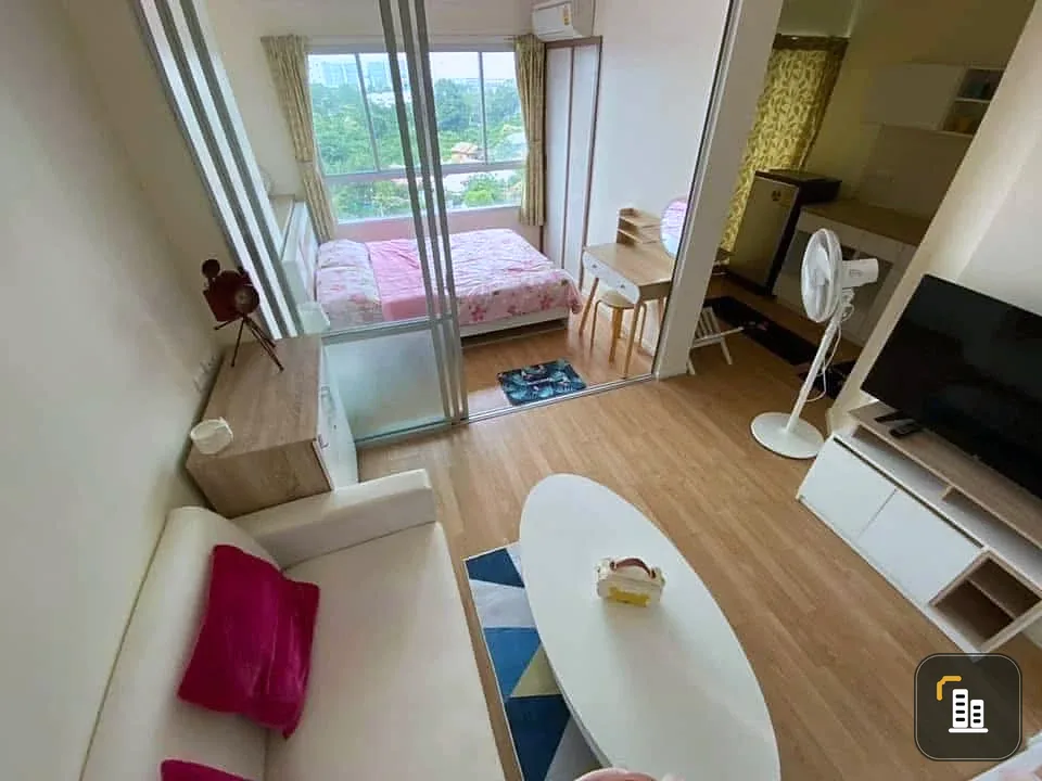 For rent: Lumpini Ville Naklua - Wongamat, Building C, 10th floor, sea view, Sanctuary of Truth, fully furnished, great price, reserve now!