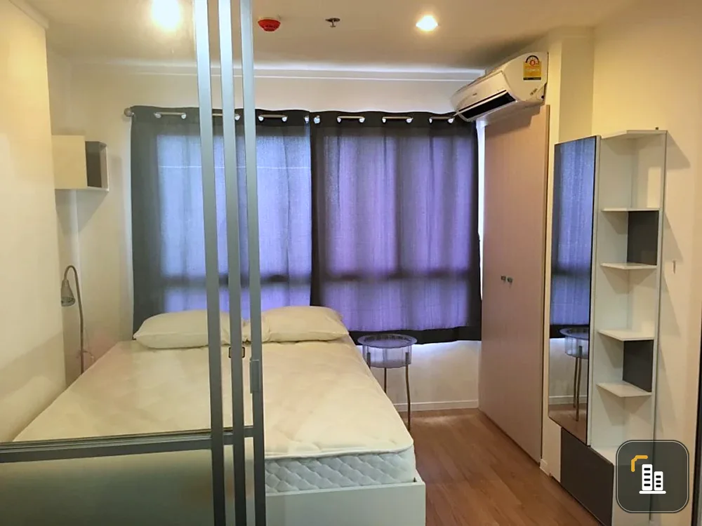 For sale: Lumpini Mega City Bangna, 12th floor, partitioned room, fully furnished. Interested? Reserve now. Don't miss out!