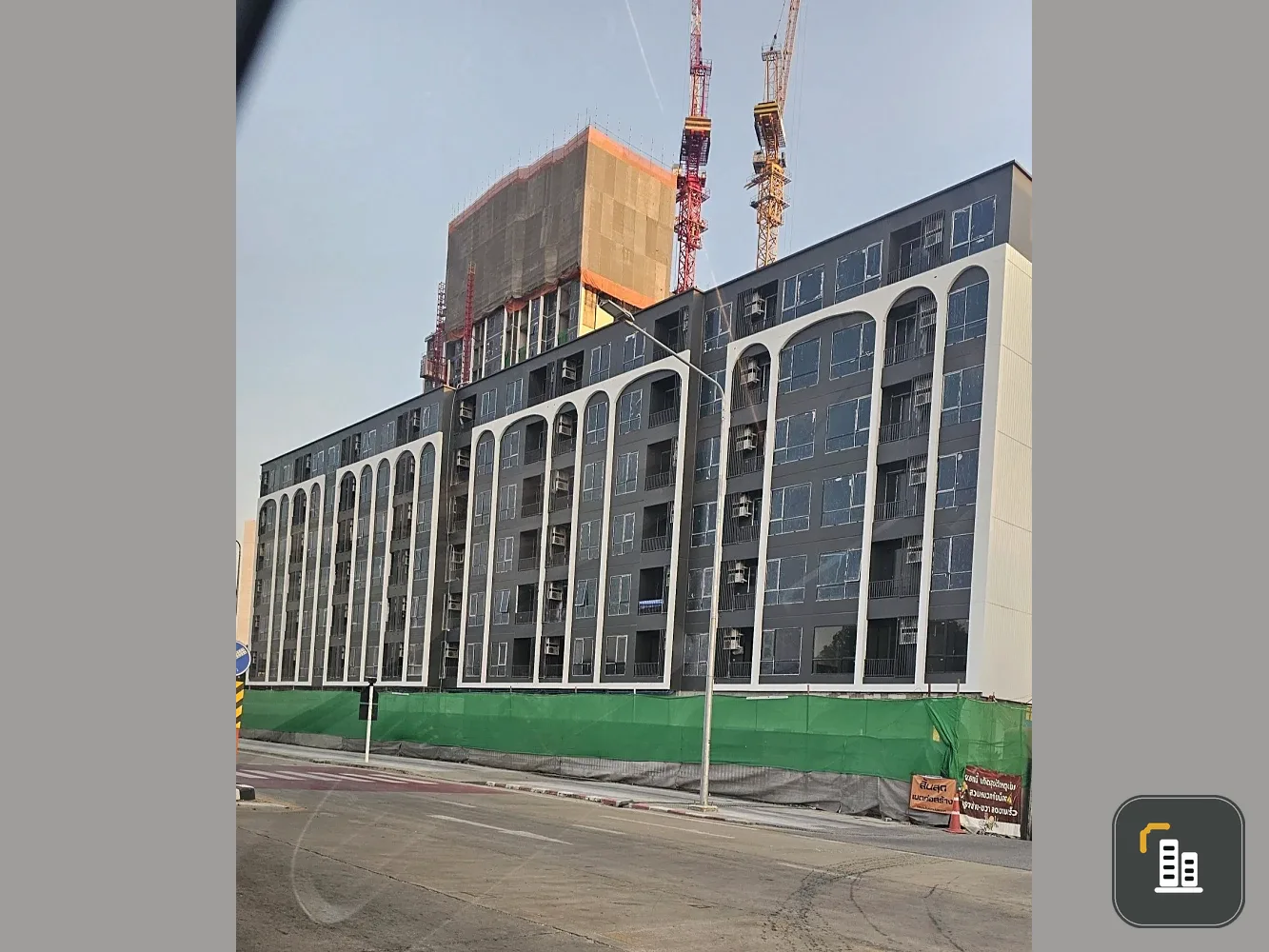 Down payment for sale: Modiz Vault, Kaset-Sripathum, size 24.5 sq m., 10th floor, view of Kasetsart University, with furniture, reserve now.