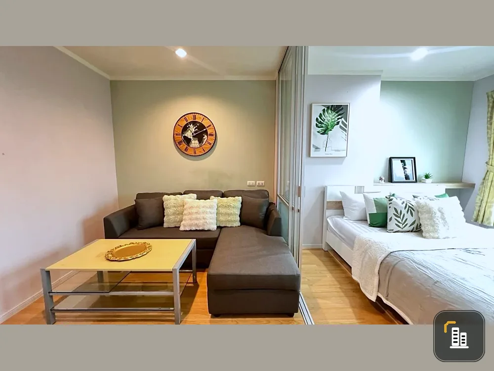 For rent: Lumpini Ville Naklua - Wongamat, 11th floor, open view, fully furnished, nice to live in, reserve now.