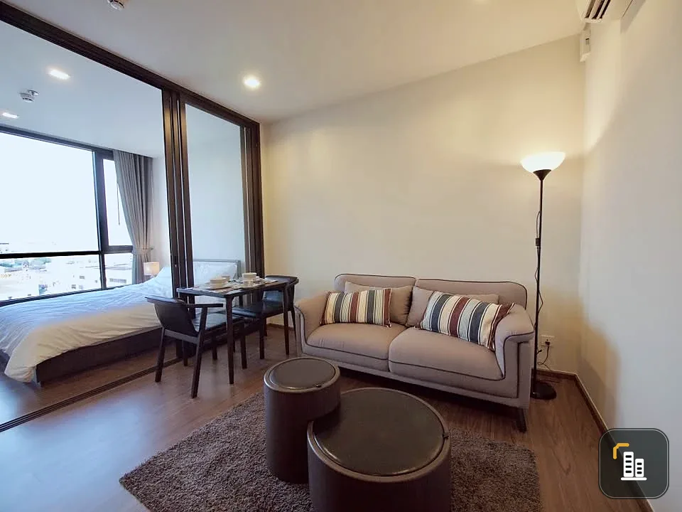 For sale: The Line Sukhumvit 71, size 34.69 sq m, 10th floor, comfortable, not cramped, fully furnished, ready to move in.
