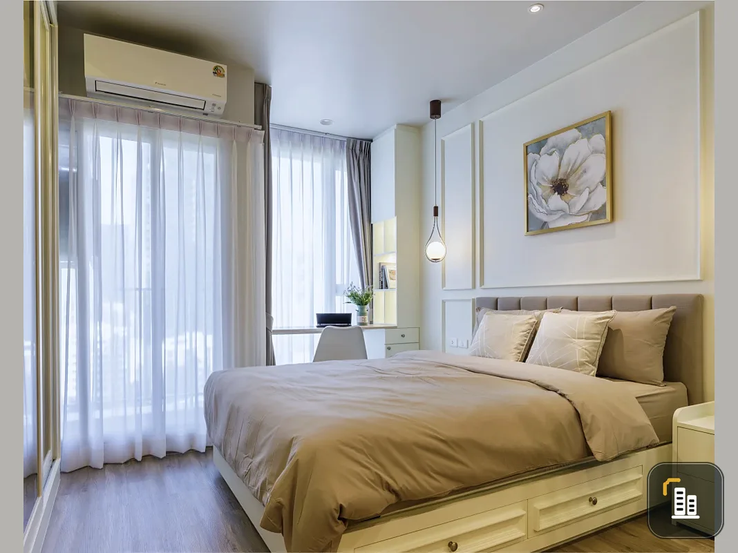 For rent: Culture Thonglor, a room decorated in a modern luxury style, with premium furniture and complete electrical appliances. Reserve now!