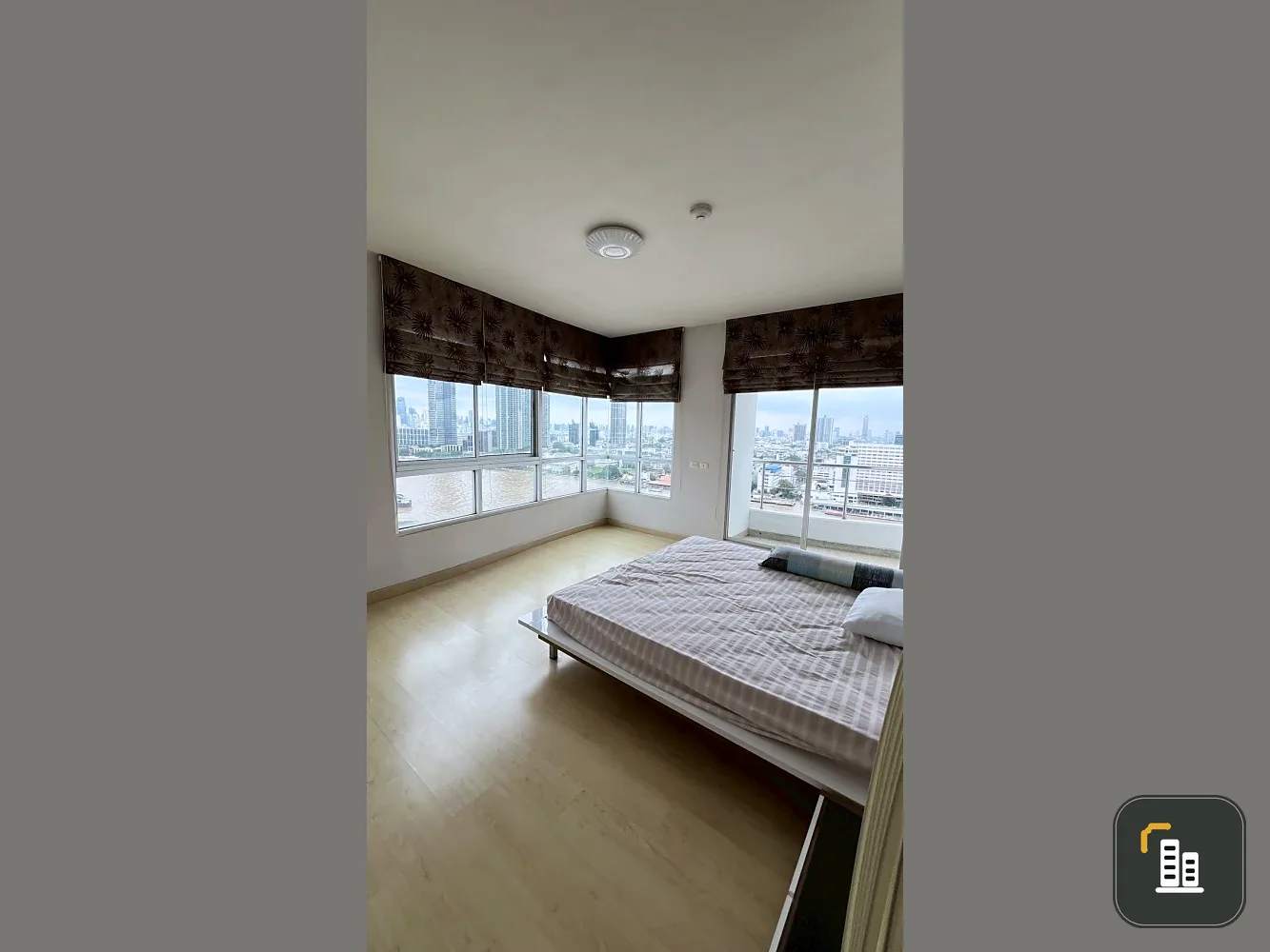 For rent: Supalai River Place Charoen Nakhon, high floor, ready to move in, fully furnished, reserve now before it's too late+++