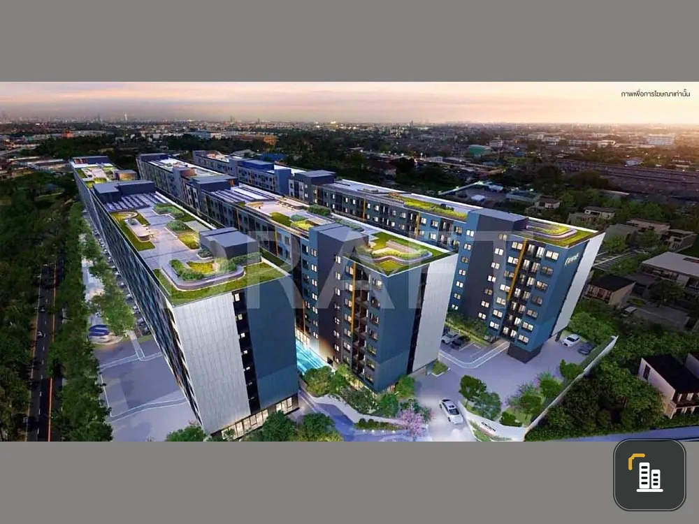 Down payment sale for The Origin Bang Khae Condominium, Pet Friendly, front building, first building, garden location, you can't miss out!