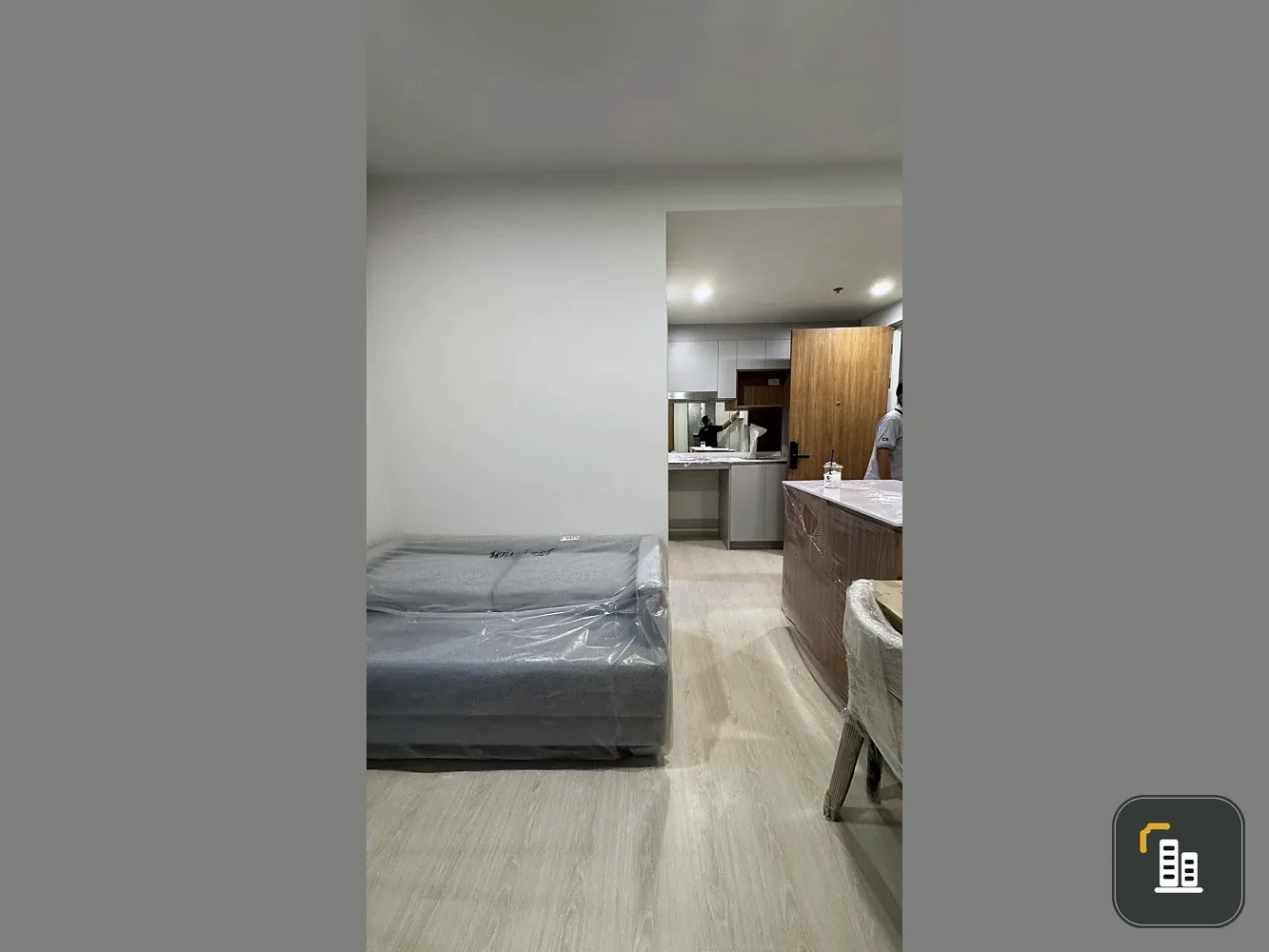 Down payment sale for NUE RIVEREST Ratburana, corner room, not crowded, good location, Chao Phraya River view, don't miss it.