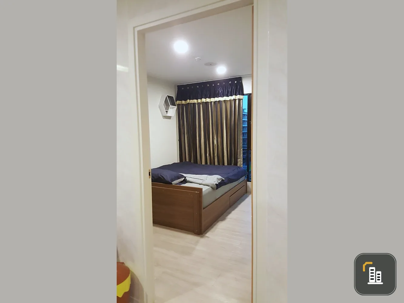 Kave Condo for sale, Building C, 3rd floor, 2 bedrooms, 1 bathroom, fully furnished. You definitely need to reserve it!